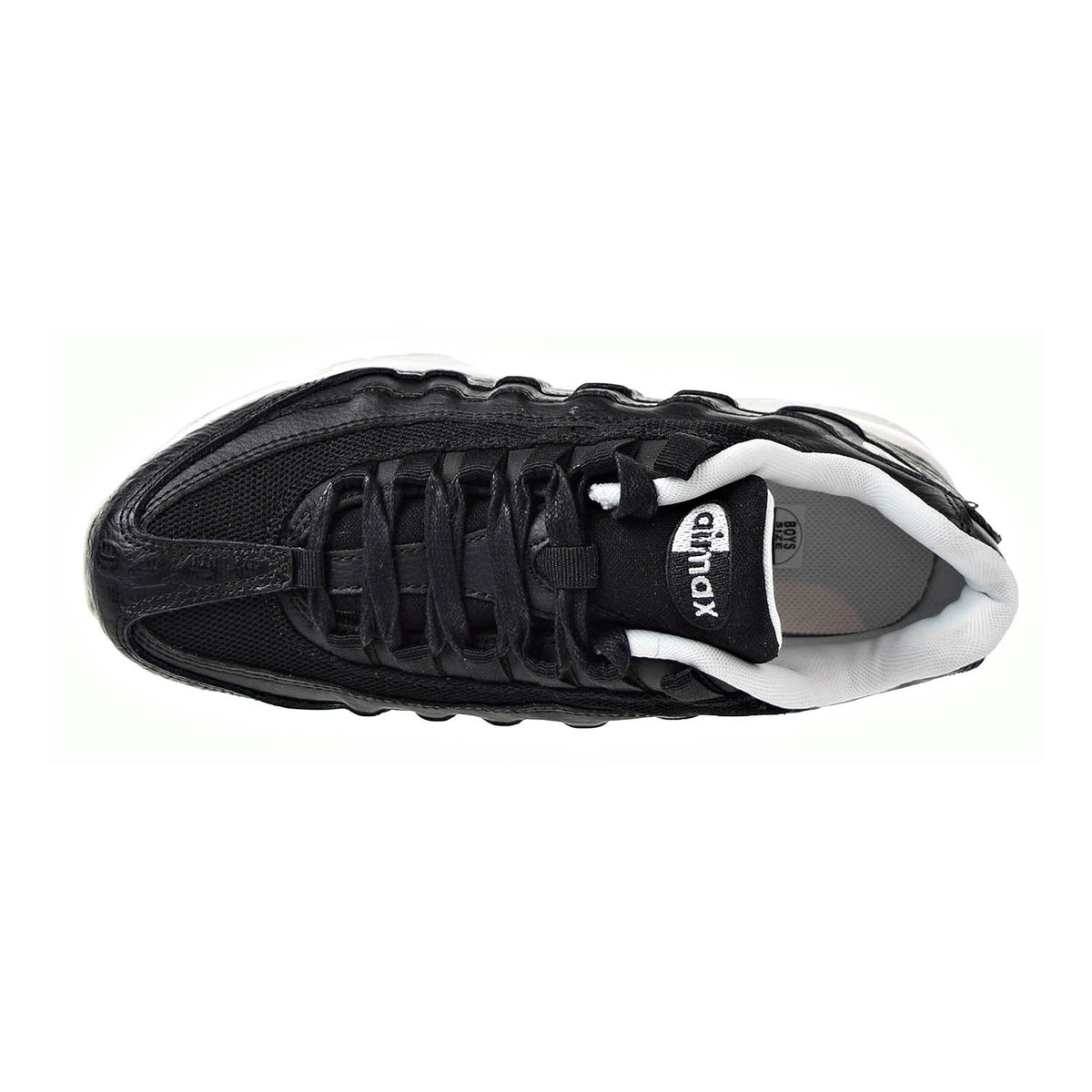Nike Air Max 95 SE Big Kids' Shoes Black/Summit White