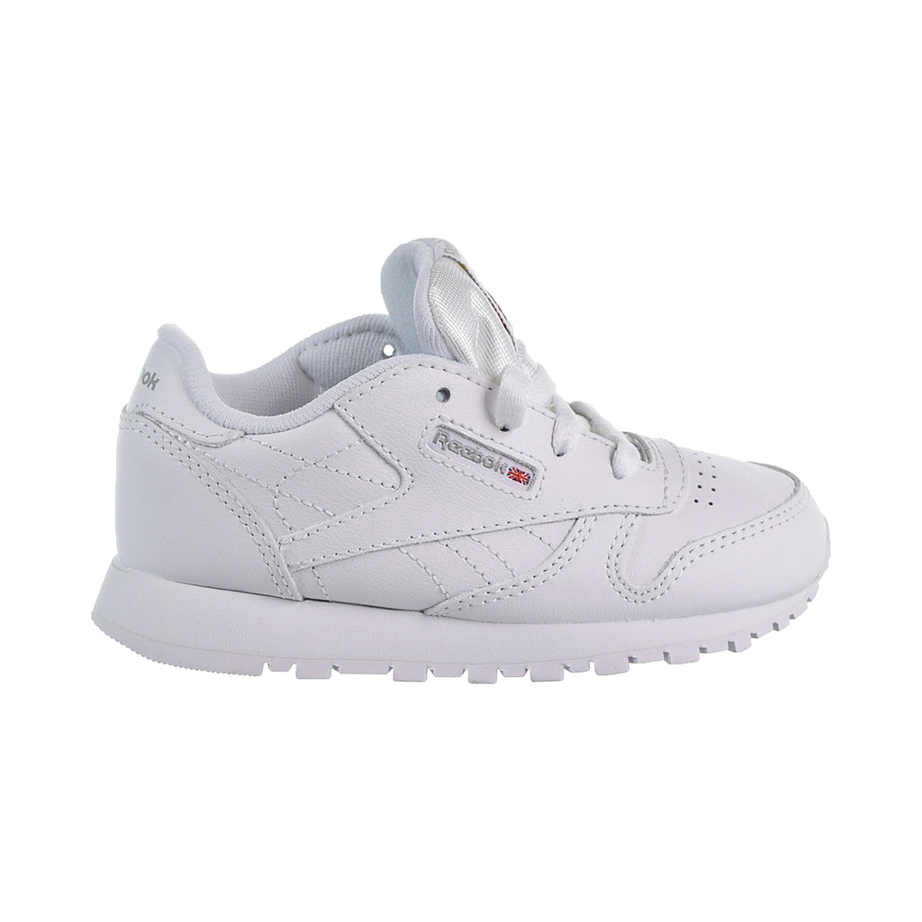 Reebok Classic Leather Toddler's Shoes White/Light Grey