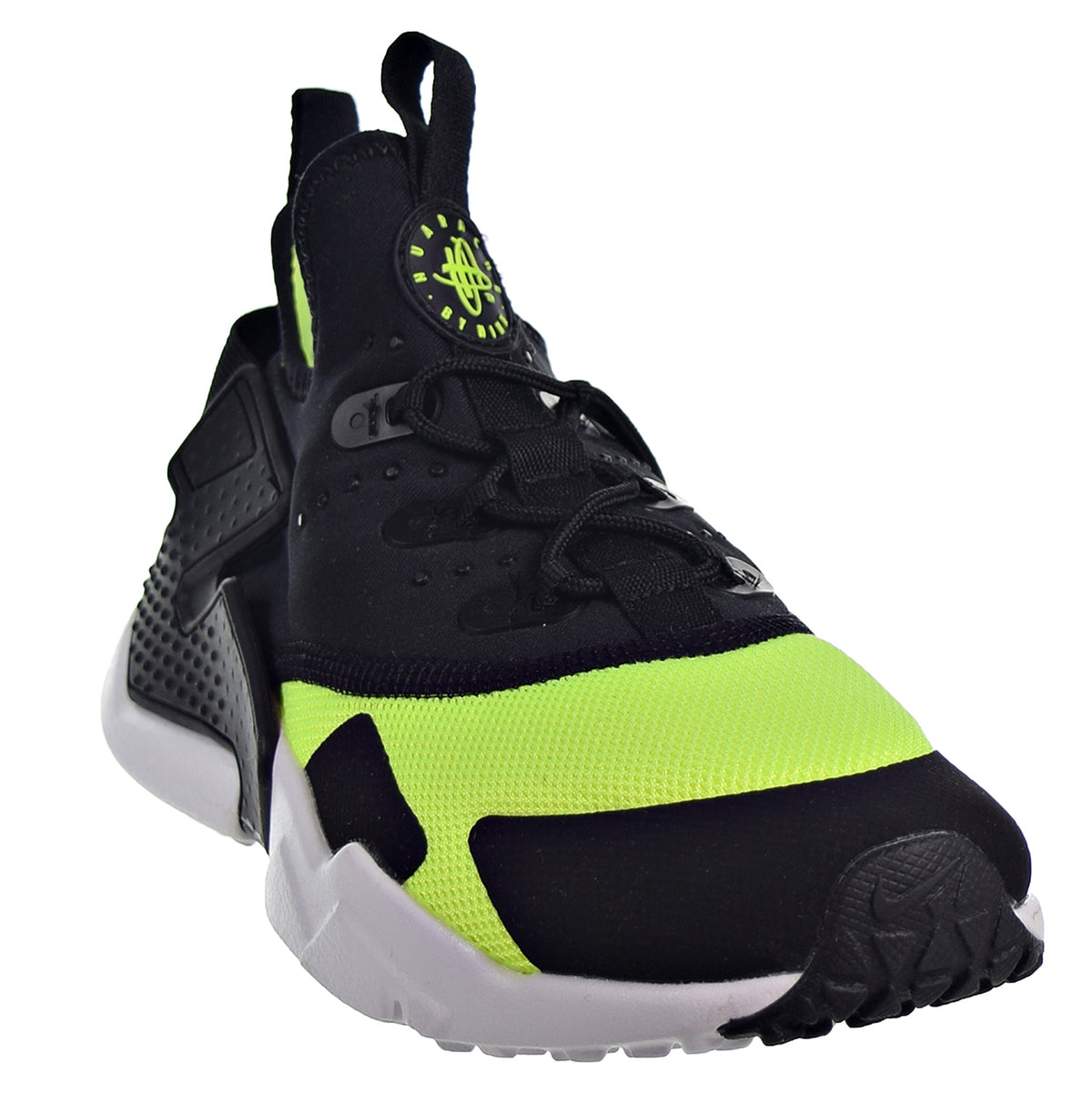 Nike Huarache Drift Big Kid's Running Shoes Volt/Black/White