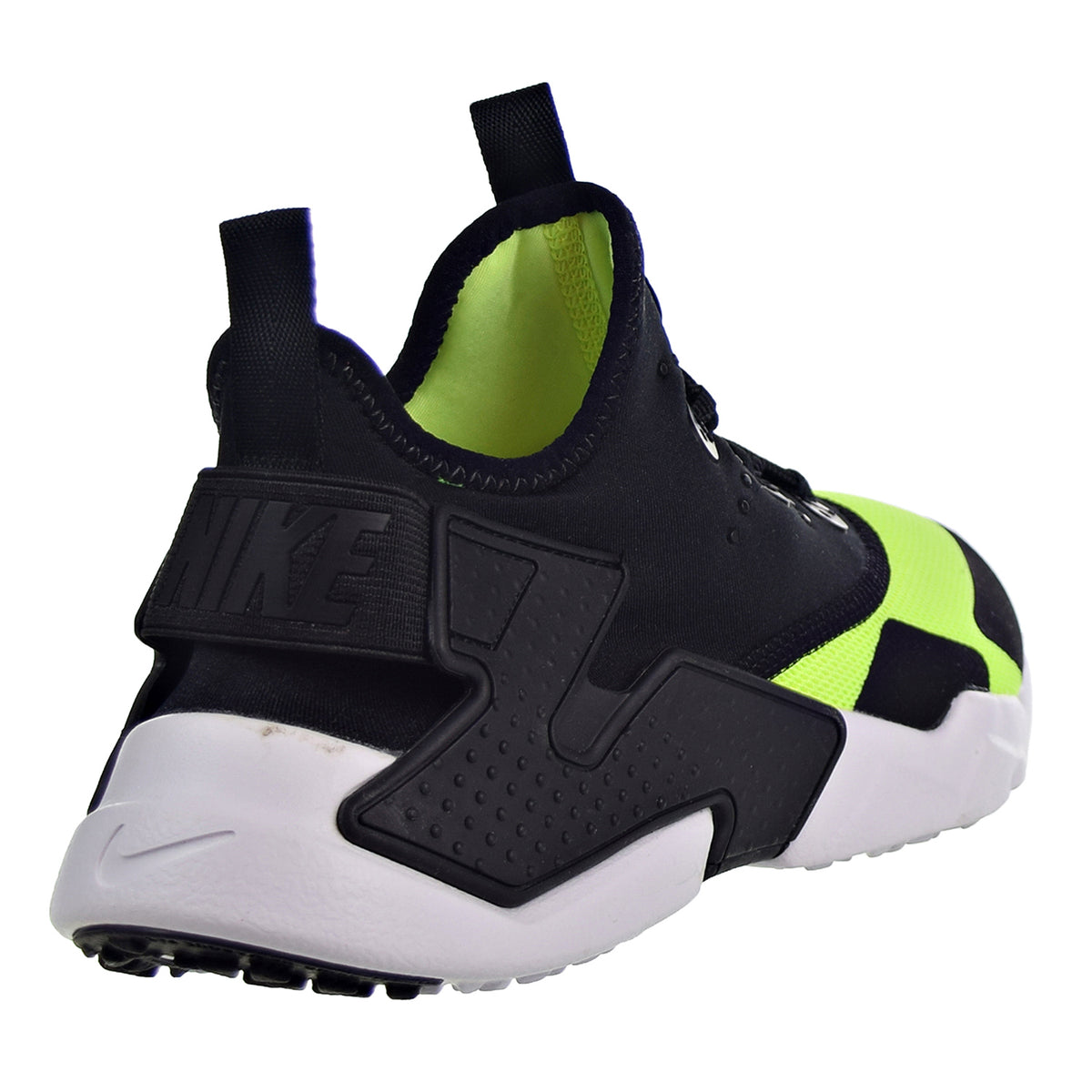 Nike Huarache Drift Big Kid's Running Shoes Volt/Black/White