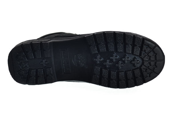 Timberland Men's 6 Inch Field Boots Outdoor Shoes Black Nubuck Rubber Sole