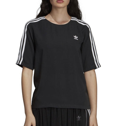 Adidas Originals 3-Stripes Women's T-Shirt Black/White