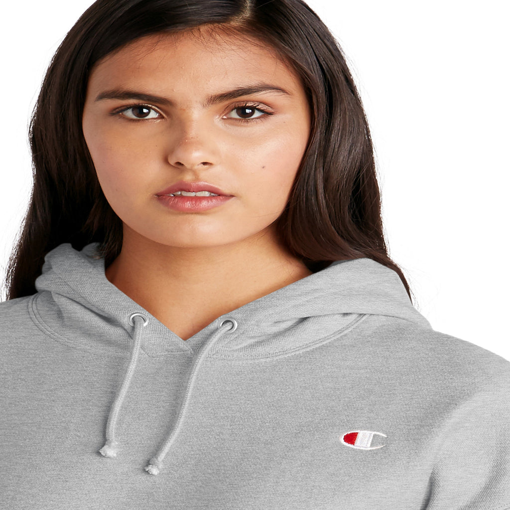 Womens gray cheap champion hoodie