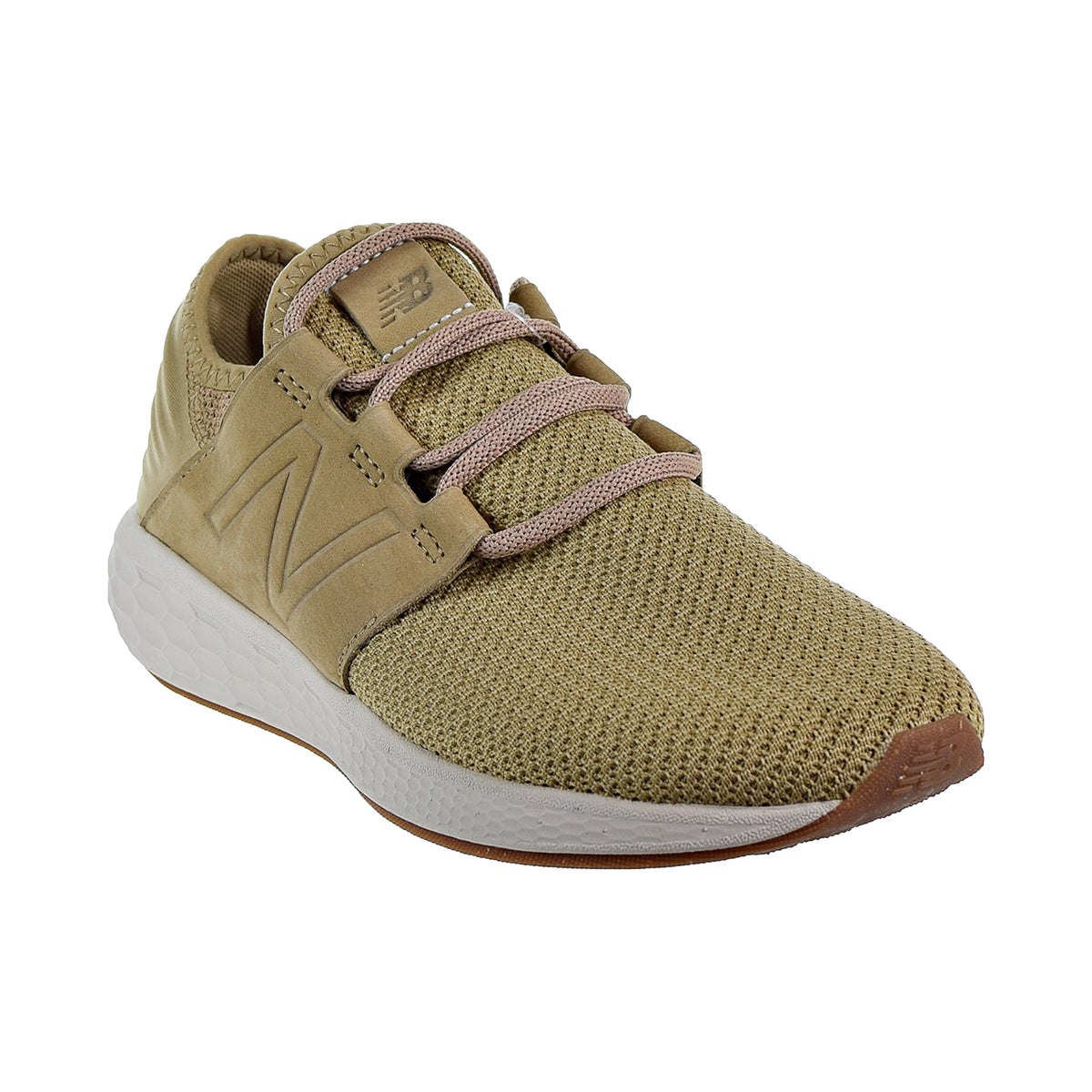 New Balance Fresh Foam Cruz V2 Knit Men's Shoes Tan/White