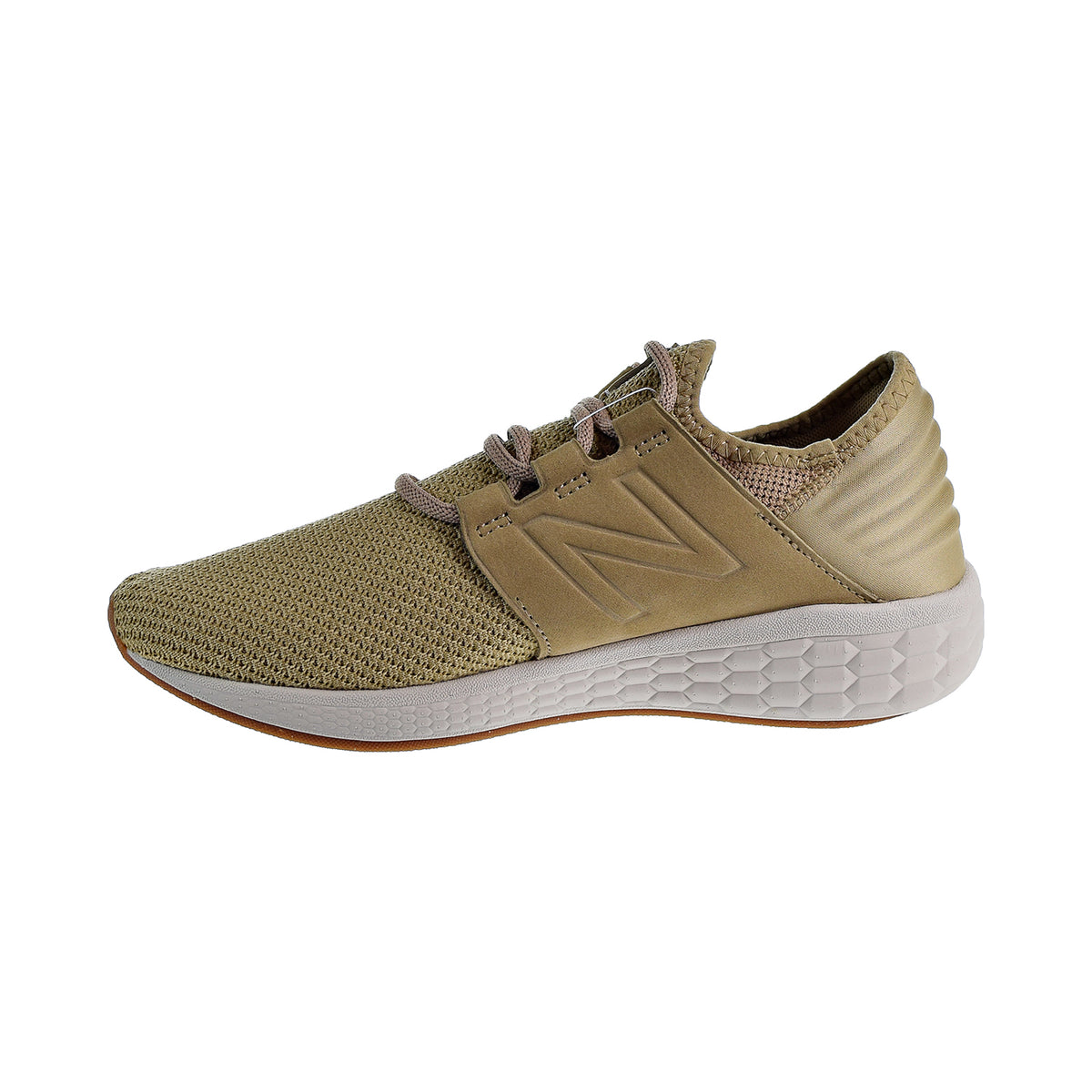 New Balance Fresh Foam Cruz V2 Knit Men's Shoes Tan/White
