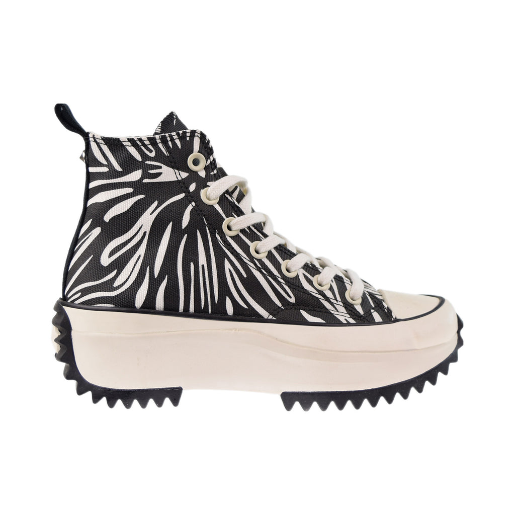 Converse Star Platform Animalier High Zebra Shoes Black