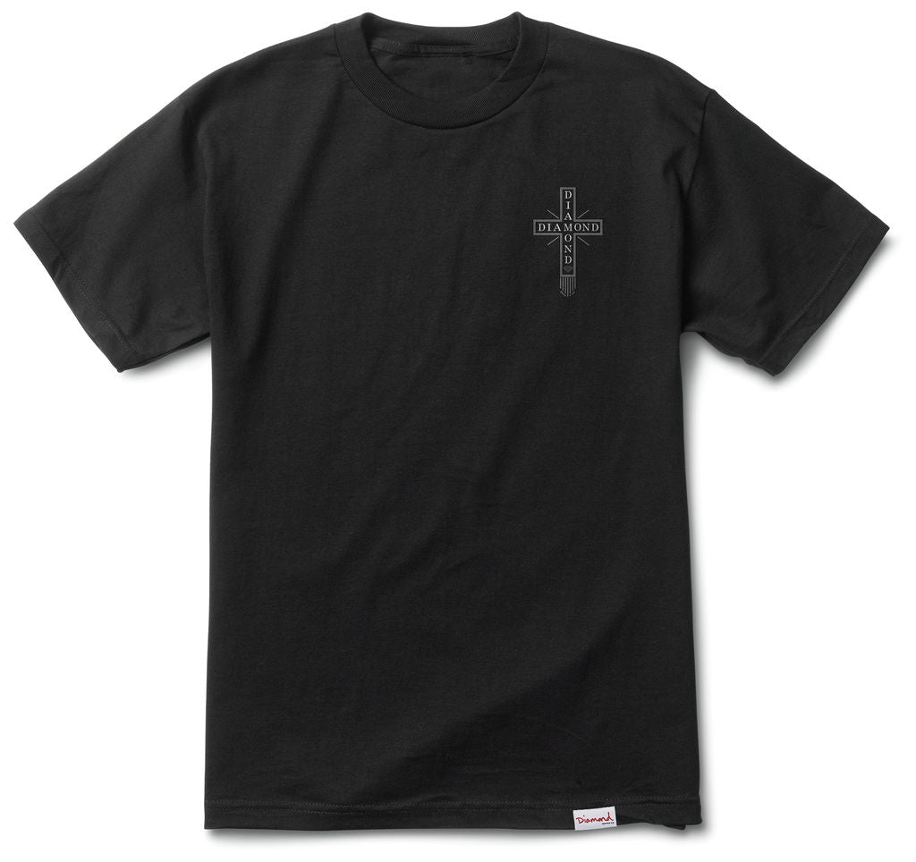 Diamond Supply Co Skate Life Cross Men's Shortsleeve T-Shirt Black/White