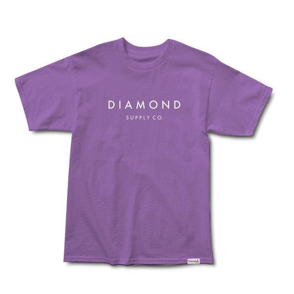 Diamond Supply Co. Stone Cut SP17 Tee Lavender