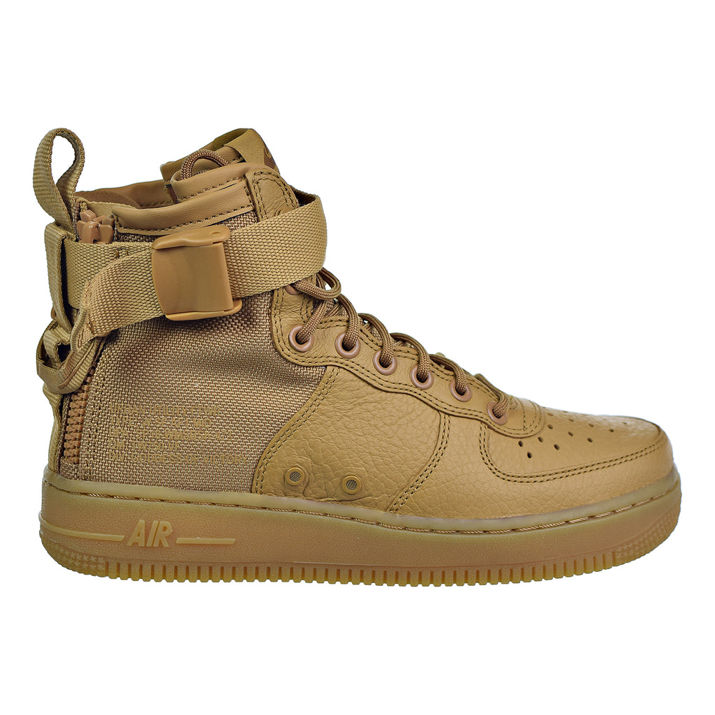 Nike SF Air Force1 Womens Sneakers Elemental Gold/ Elemental Gold or Fondamental