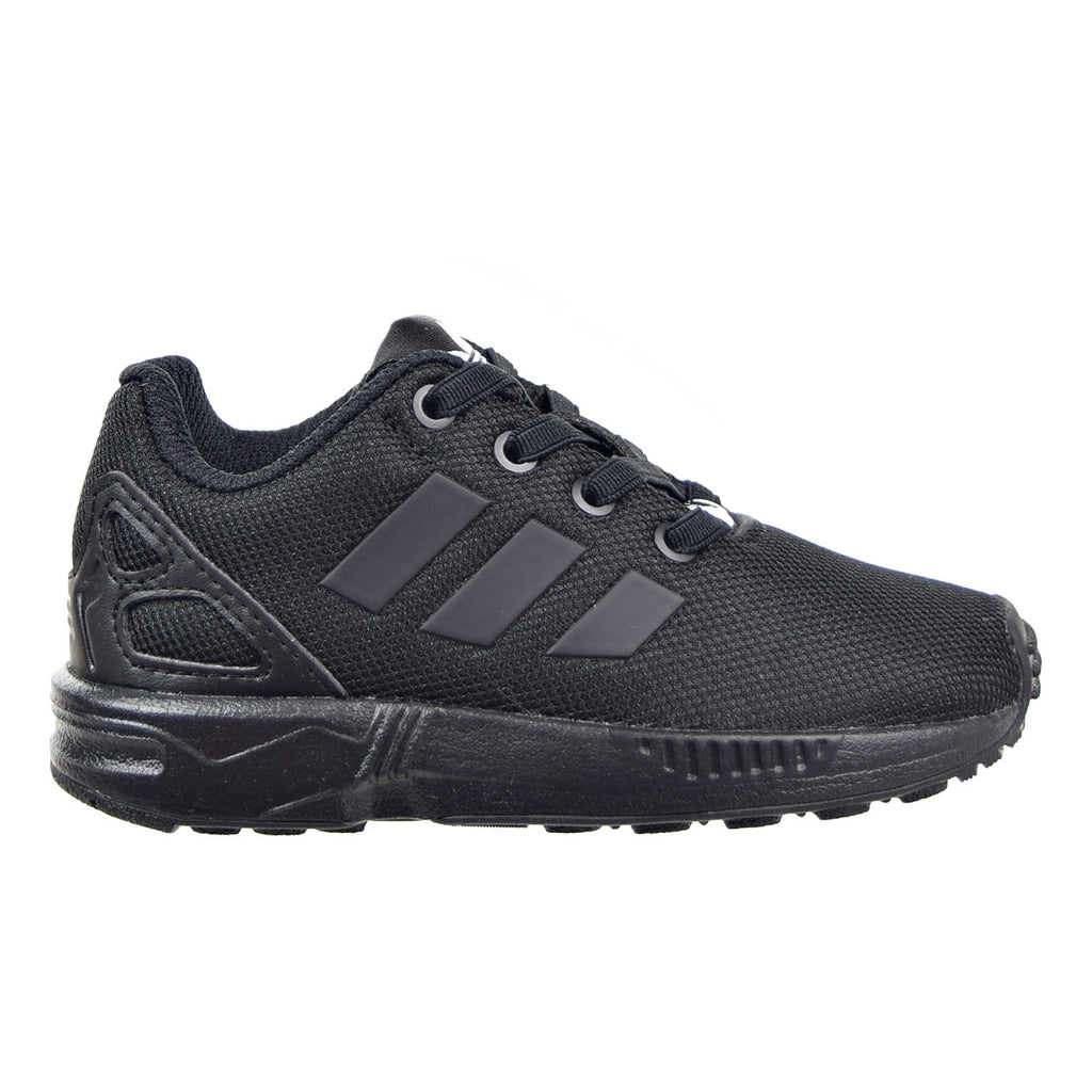 Adidas ZX Flux EL I Toddler Shoes Black/Black/Black