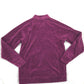 Air Jordan Velour Full Zip Men's Track Jacket Burgundy-Silver
