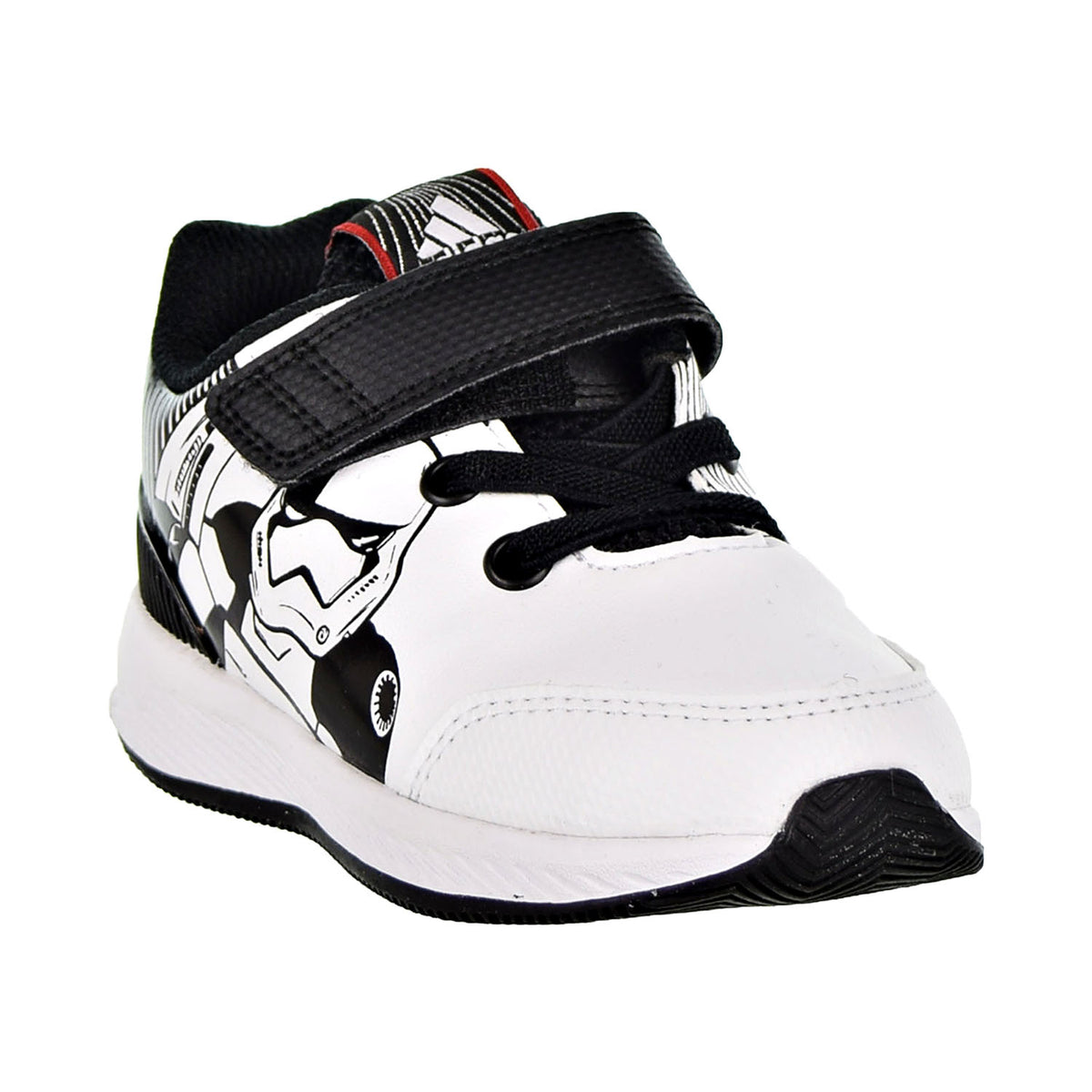 Adidas RapidaRun Star Wars Toddler Shoes Core Black/Cloud White/Scarlet
