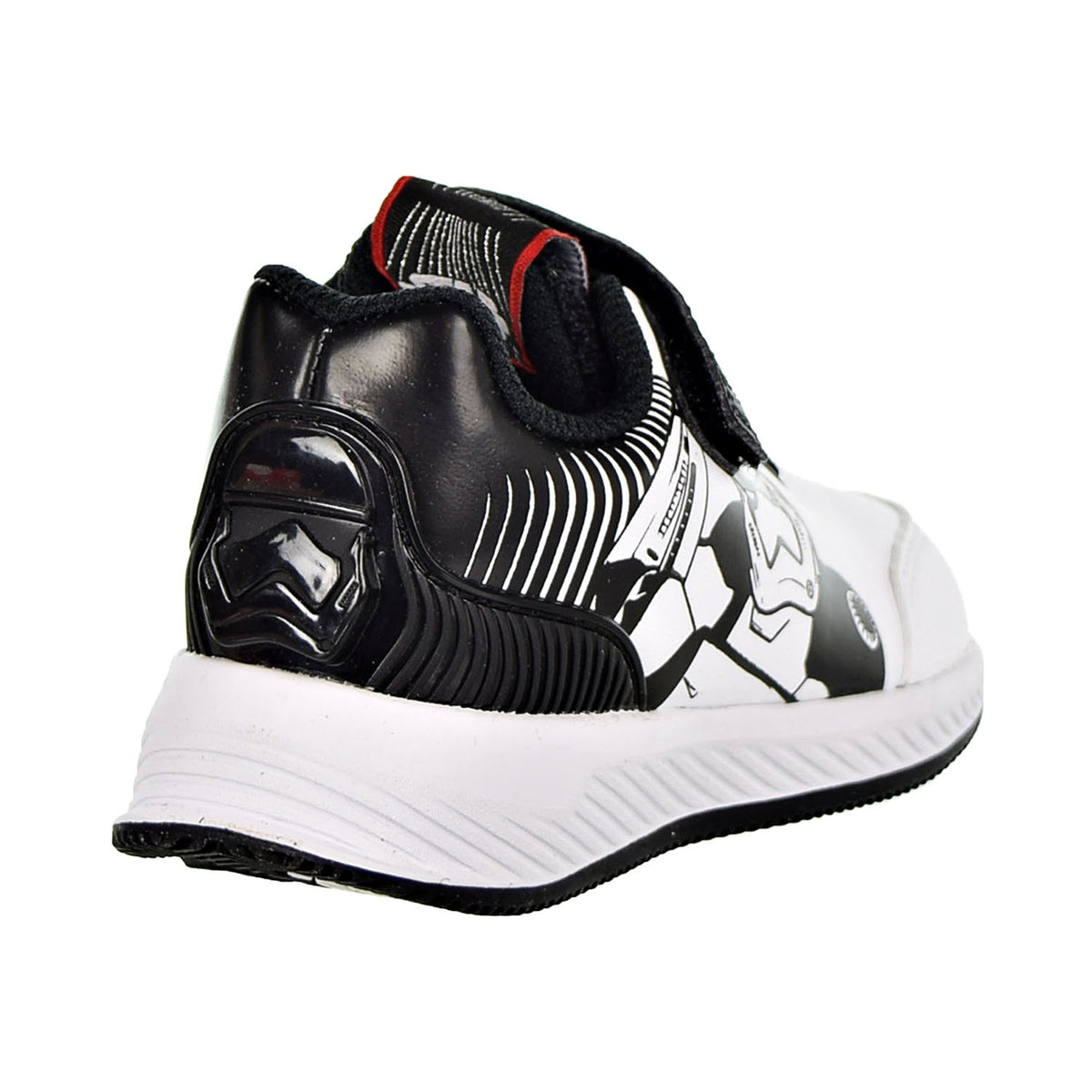 Adidas RapidaRun Star Wars Toddler Shoes Core Black/Cloud White/Scarlet
