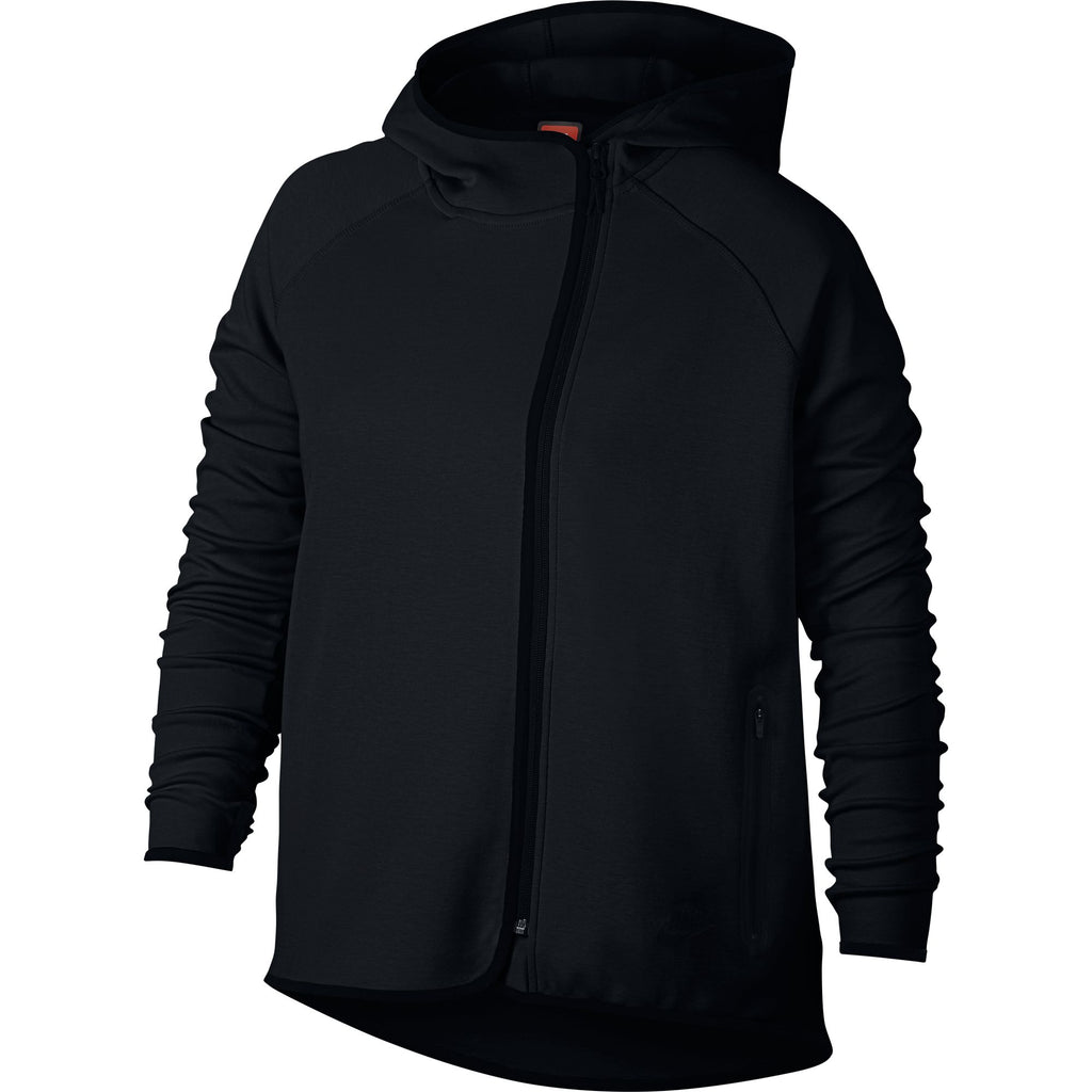 Nike Women's Sportswear Tech Fleece Full-Zip Cape Hoodie Black