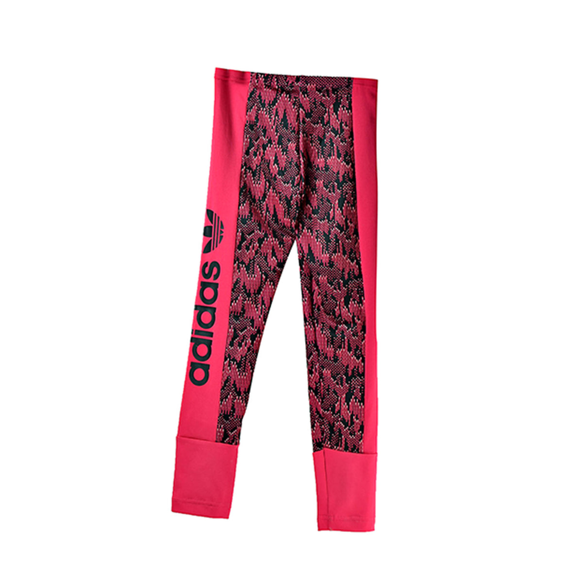 Adidas Originals Girls Snake Legging Black/Dark Pink