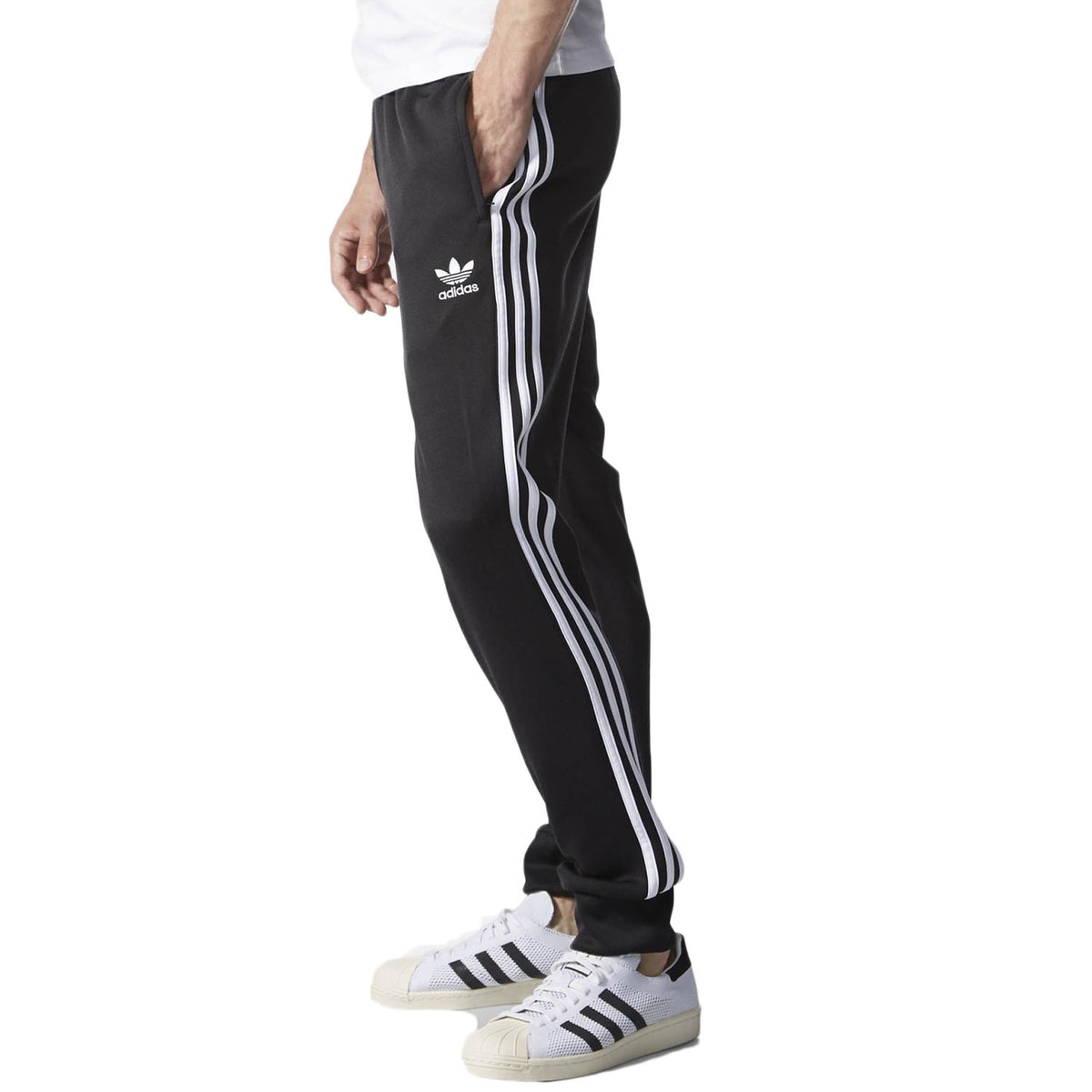 Adidas Superstar Cuffed Men's Originals Track Pants Black/White