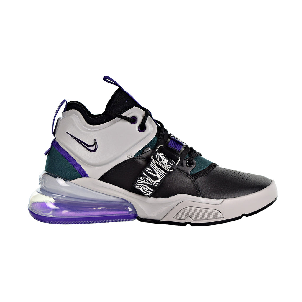 Nike Air Force 270 Big Kids' Shoes Light Zen Grey/Court Purple