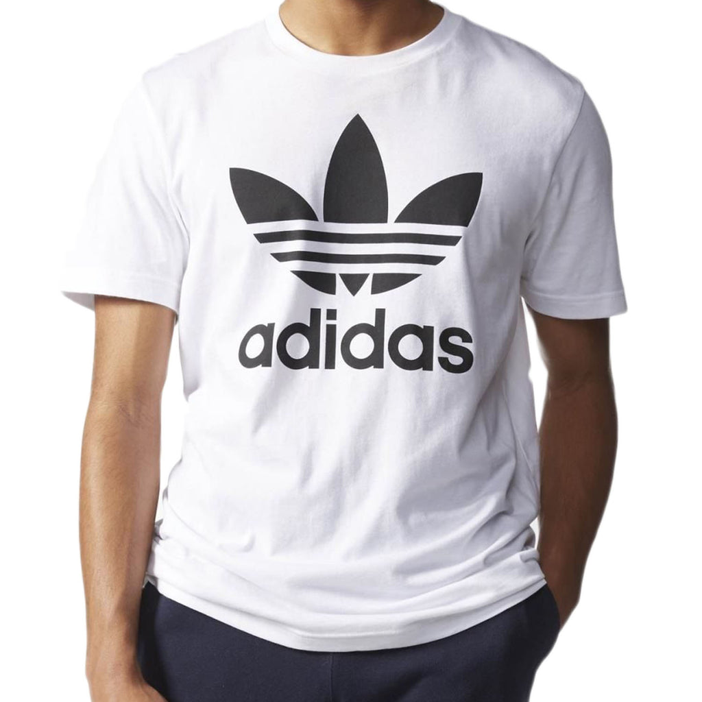 Adidas Originals Trefoil Men\'s White/Black Tee