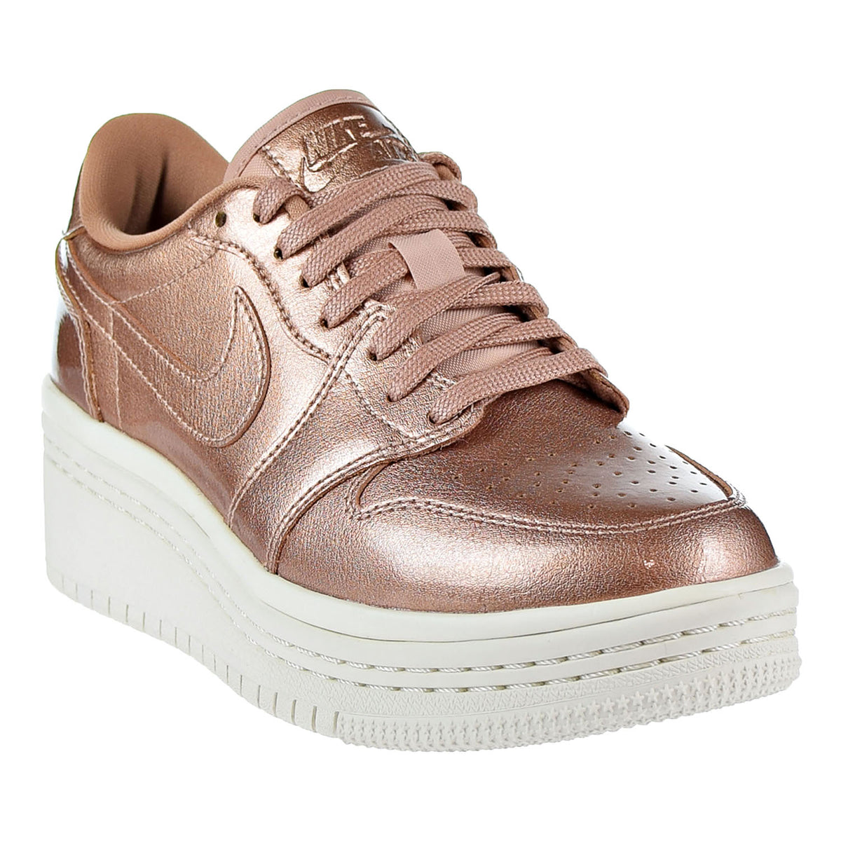 Air Jordan 1 Low Lifted Women's Shoes Metallic Red Bronze/Sail