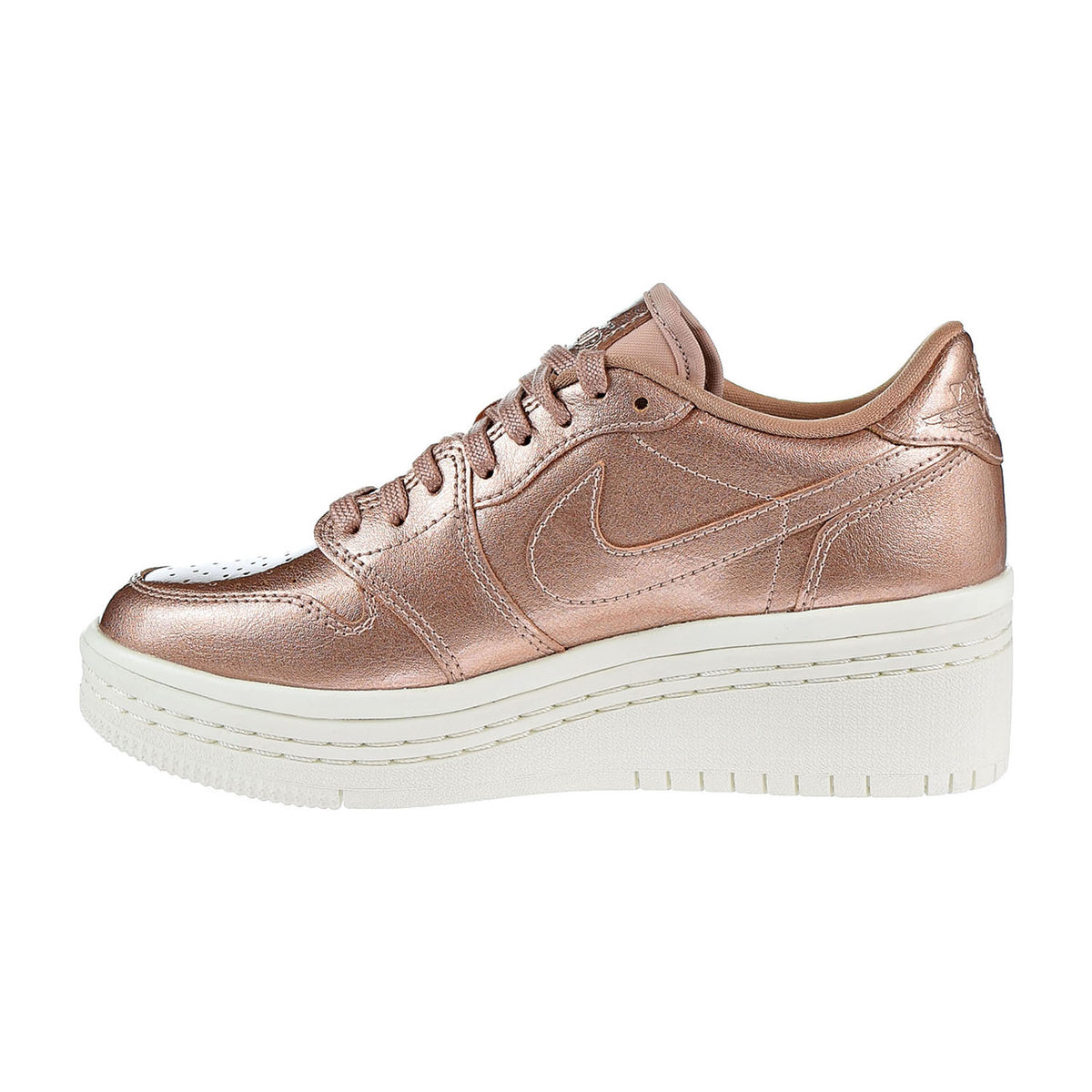 Air Jordan 1 Low Lifted Women's Shoes Metallic Red Bronze/Sail