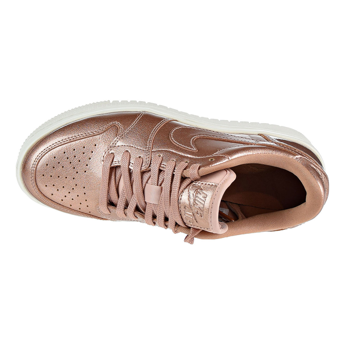 Air Jordan 1 Low Lifted Women's Shoes Metallic Red Bronze/Sail