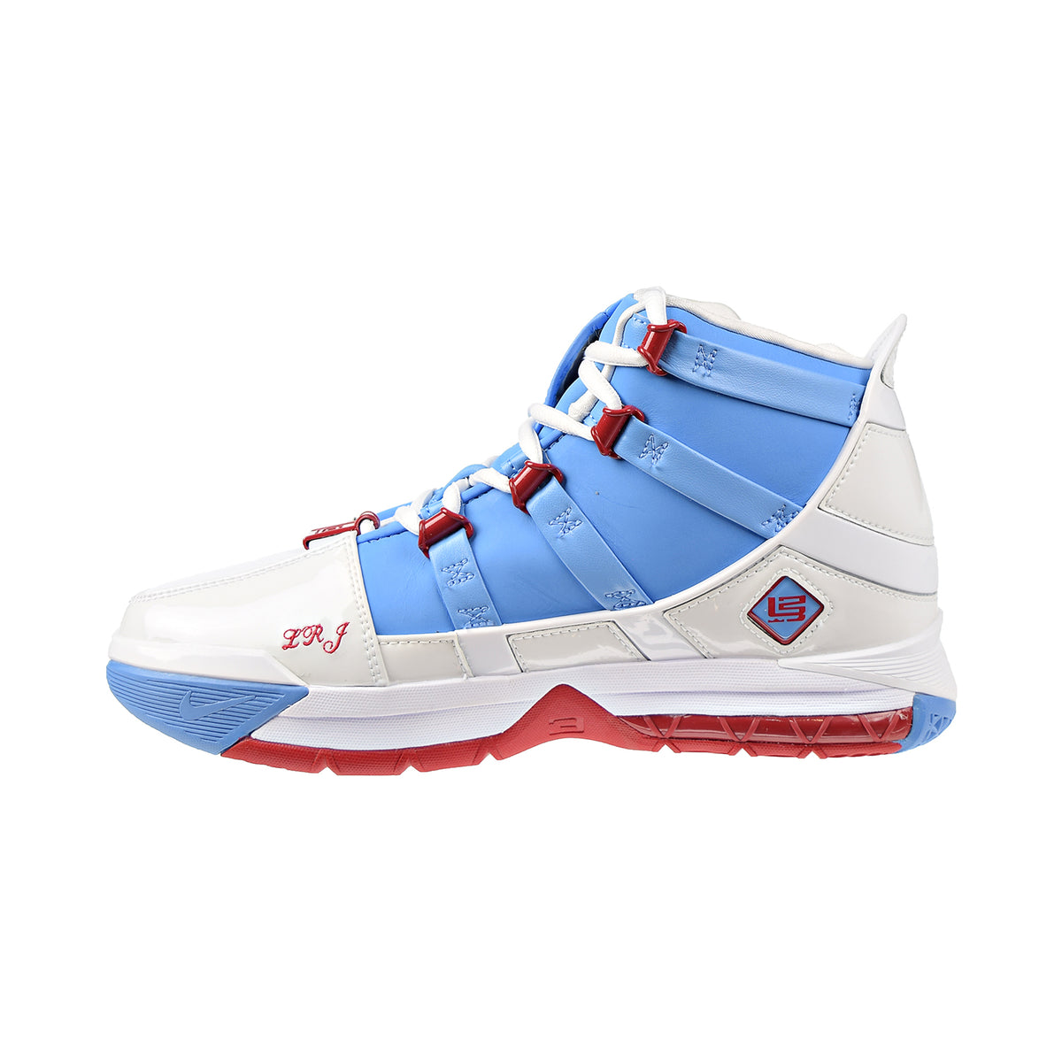 Nike Zoom Lebron III QS "Houston Oilers" Men's Shoes University Blue/Red