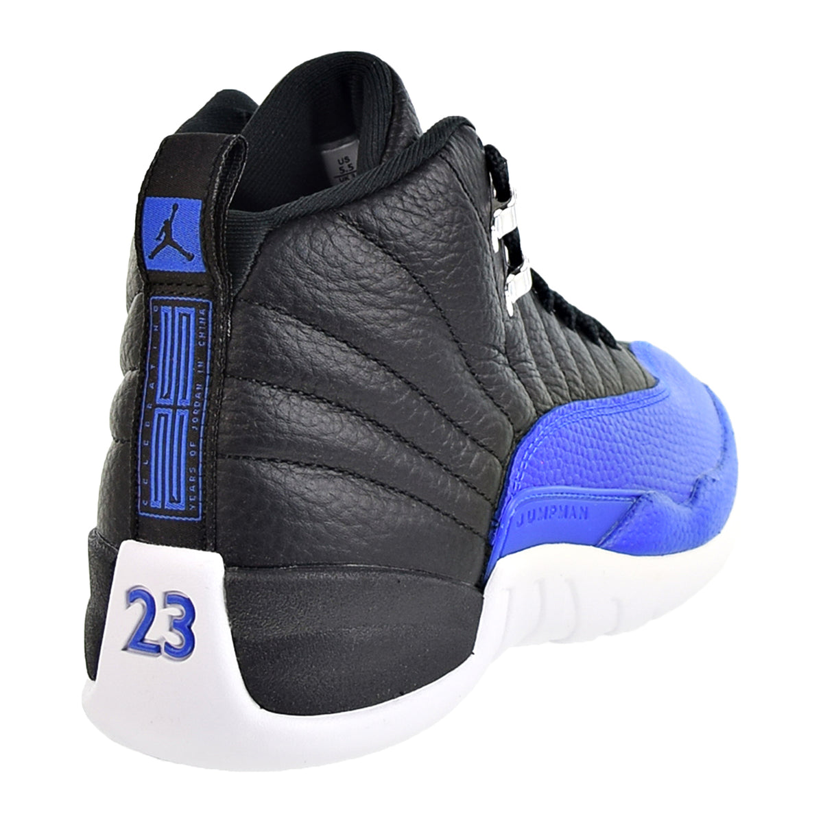 Air Jordan 12 Retro Women's Shoes Black-Hyper Royal