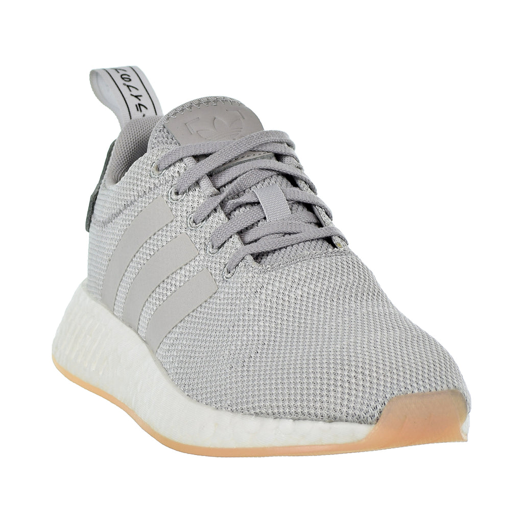 Adidas Originals NMD_R2 Women's Shoes Grey/Crystal White Adidas Originals NMD_R2 Women's Shoes Grey/Crystal White
