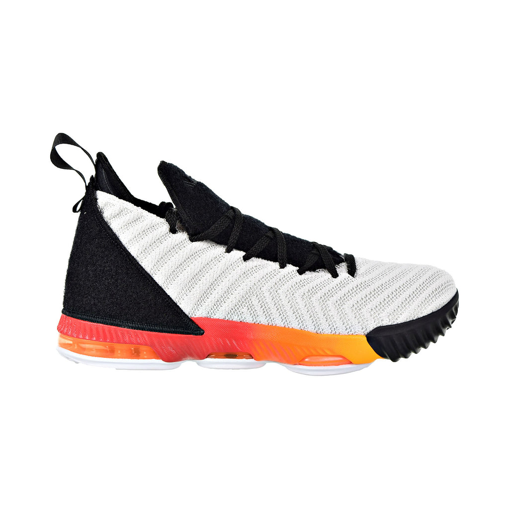 Nike Lebron XVI Big Kids Shoes White/Laser Orange