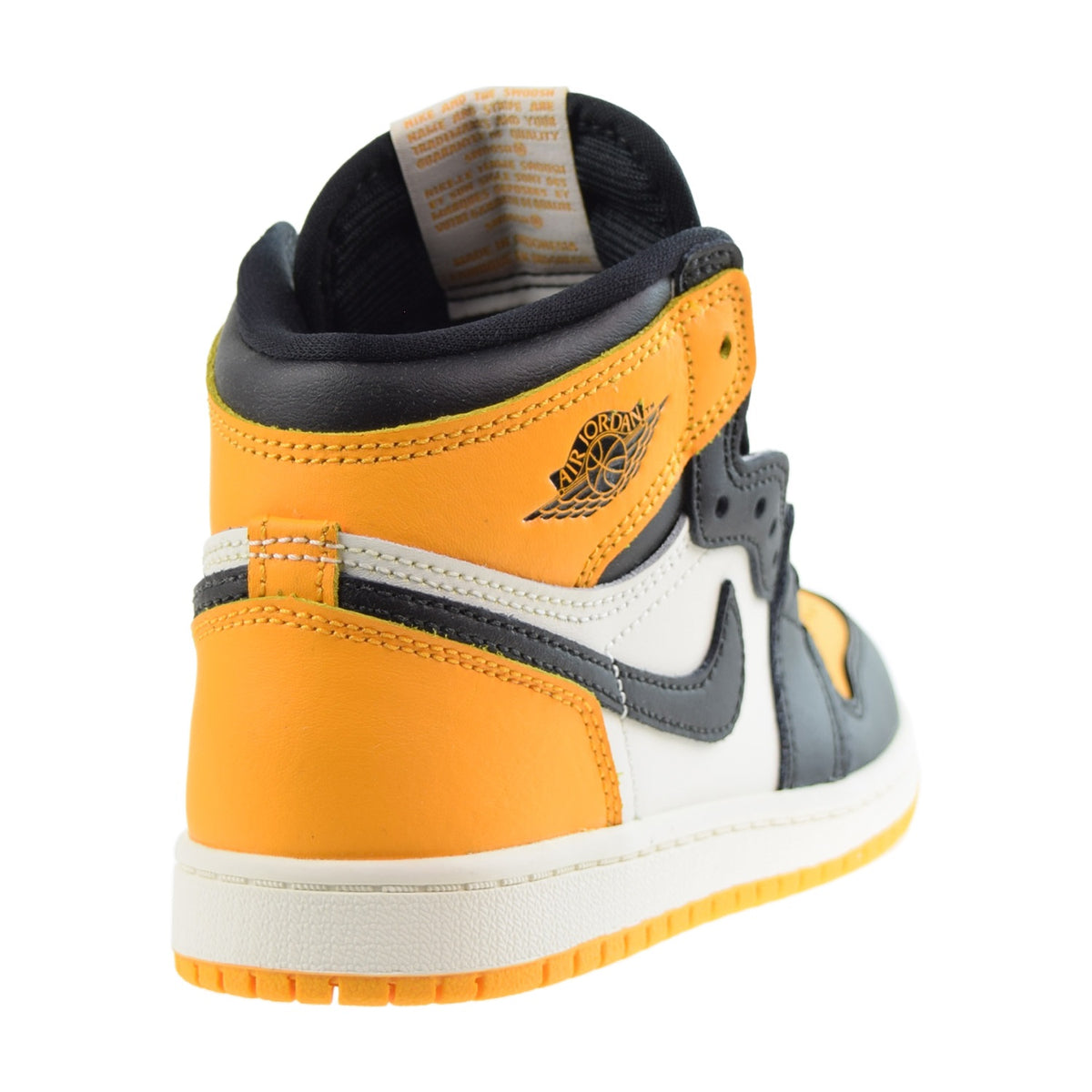 Air Jordan Retro 1 High OG (PS) Little Kids' Shoes Taxi-Black-Sail