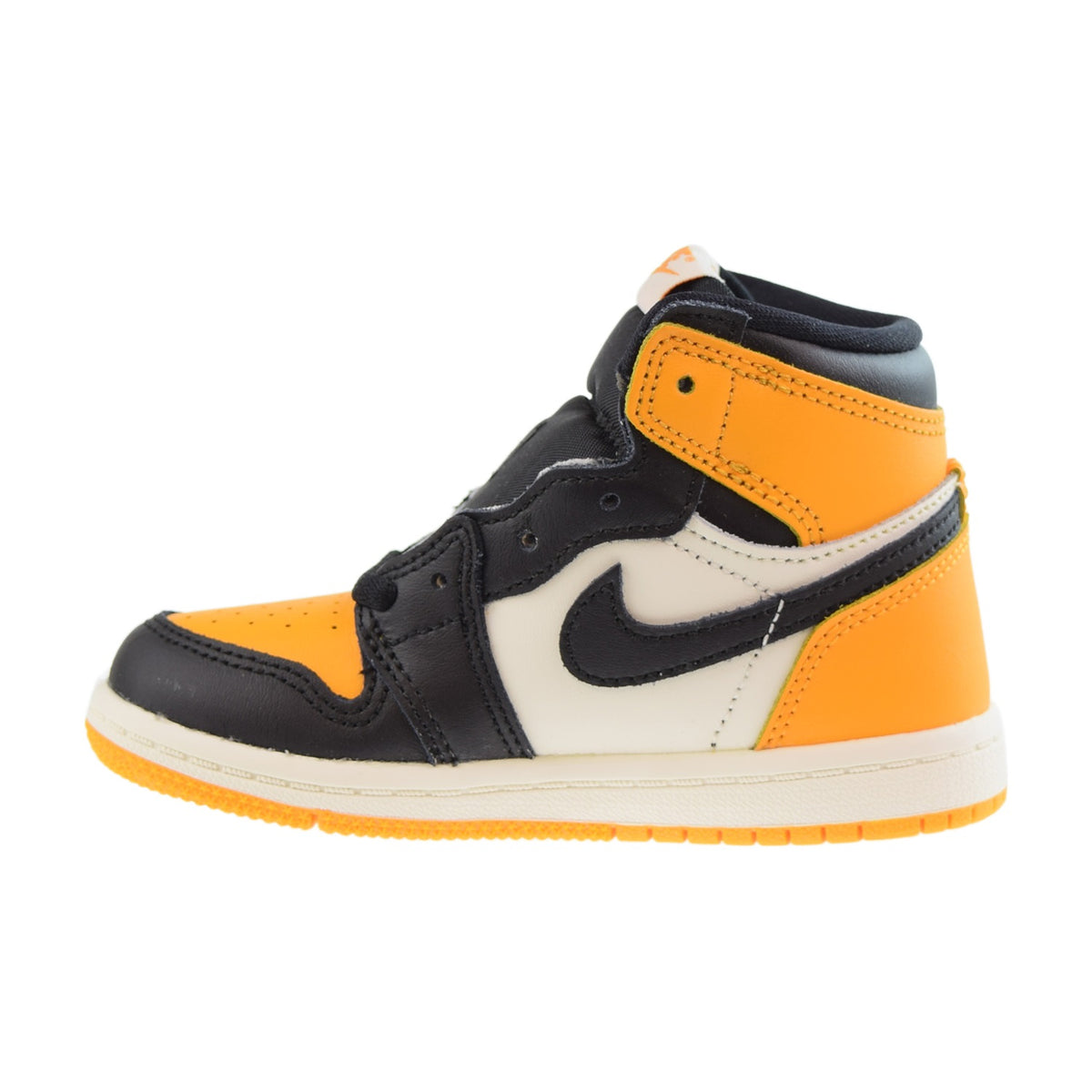 Air Jordan Retro 1 High OG (TD) Toddlers Shoes Taxi-Black-Sail