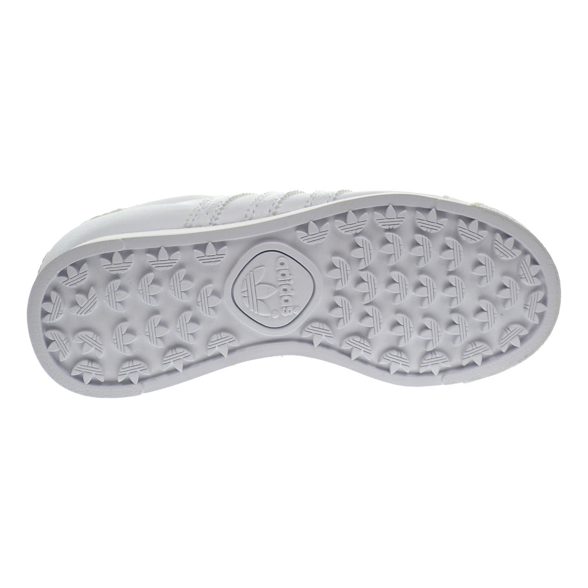 Adidas Samoa C Little Kid's Shoes White/White/Clear Grey
