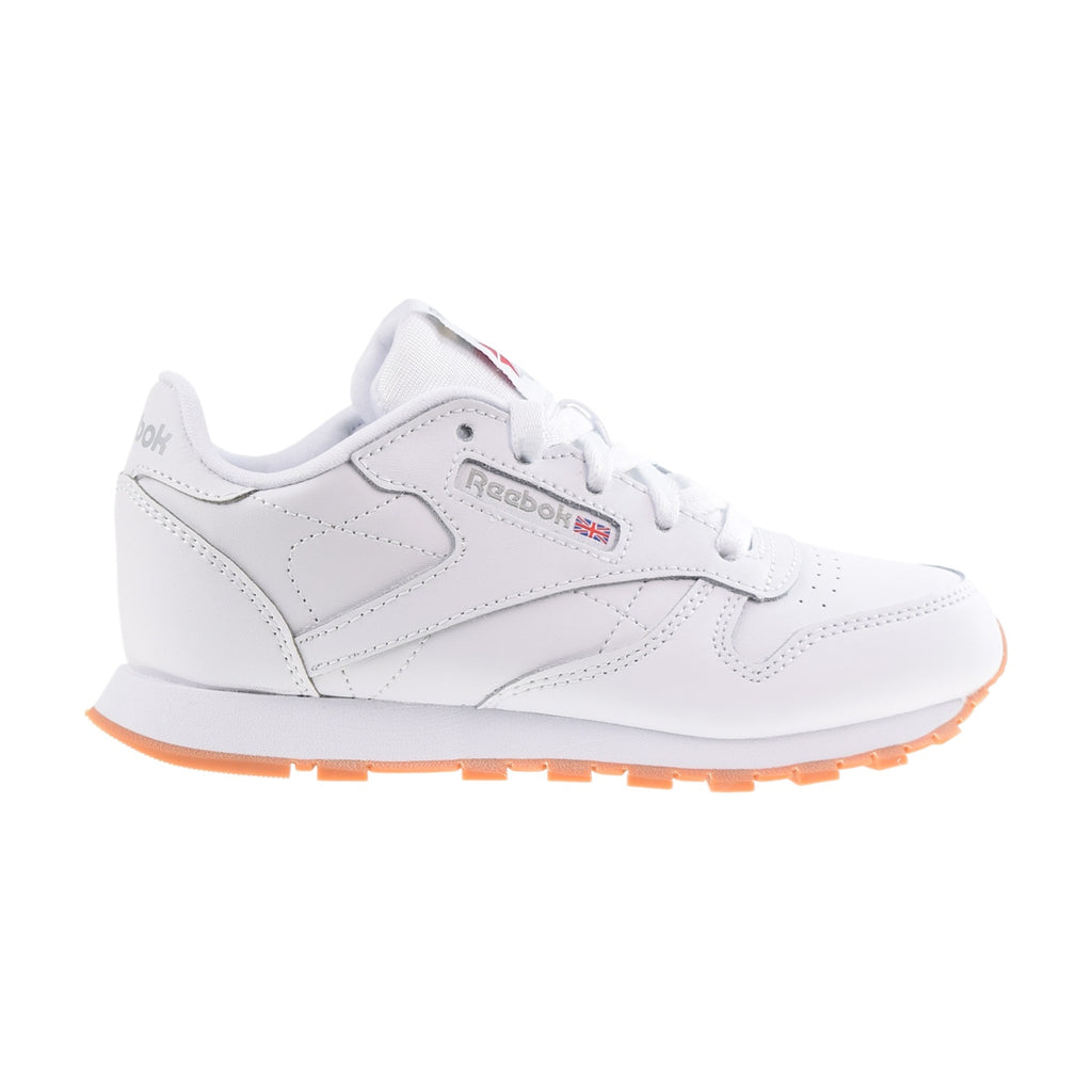 Reebok Classic Leather Little Kids' Shoes White-Gum 