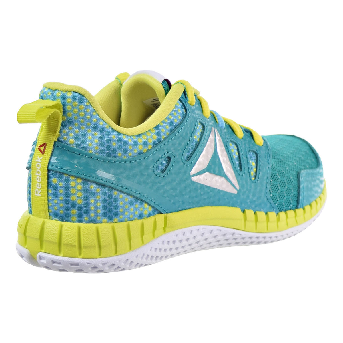 Reebok Zprint 3D MTL Little Kids (PS) Shoes Teal/Blue/Yellow/Silver