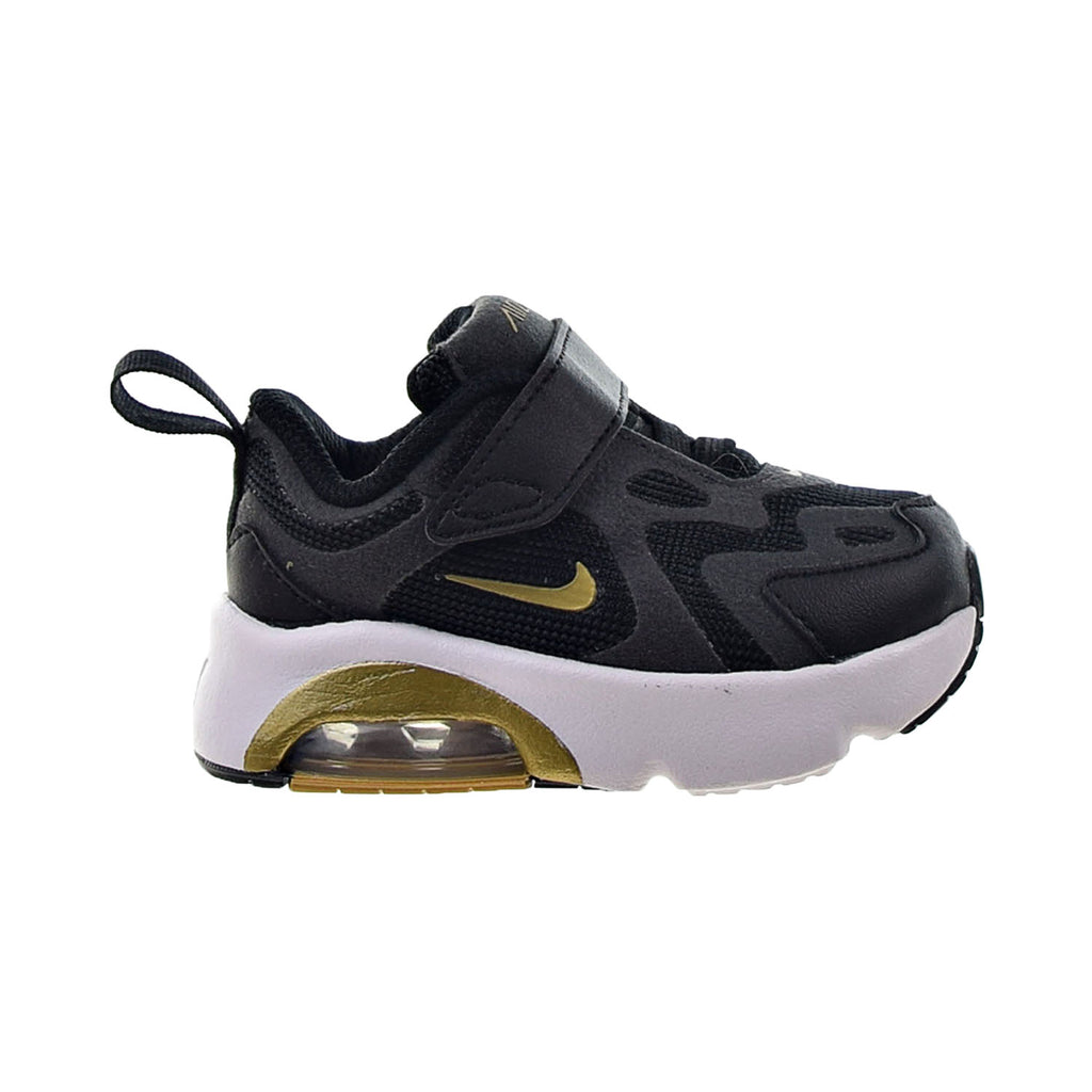 Nike Air Max 200 Toddlers' Shoes Black-Metallic Gold-Antracite