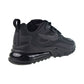 Nike Air Max 270 React "Triple Black" Women's Shoes Black-Oil Grey