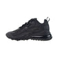Nike Air Max 270 React "Triple Black" Women's Shoes Black-Oil Grey