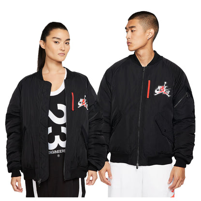 Jordan Wings MA-1 Men's Full Zip Bomber Jacket Black