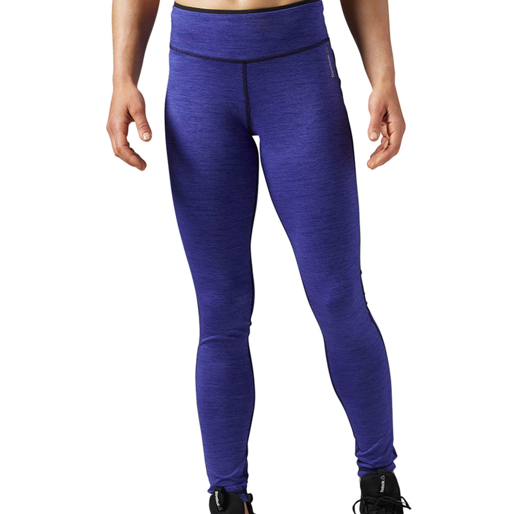 Reebok Women's Workout Ready Reversible Legging Ultima Purple/Pigment