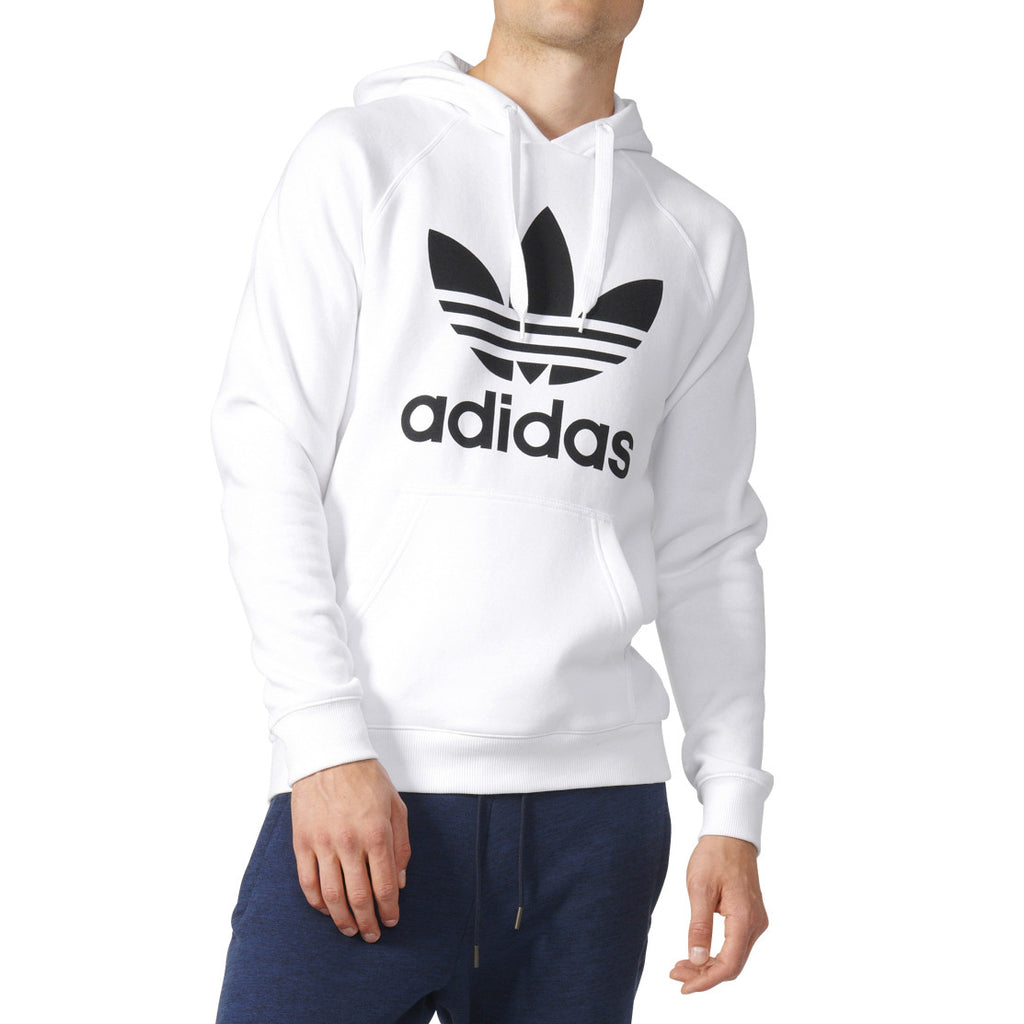 Adidas Originals Longsleeve Trefoil Men's Hoodie White/Black
