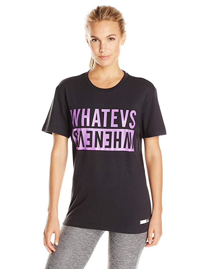 Adidas AG Whatevs Women's T-Shirt Black
