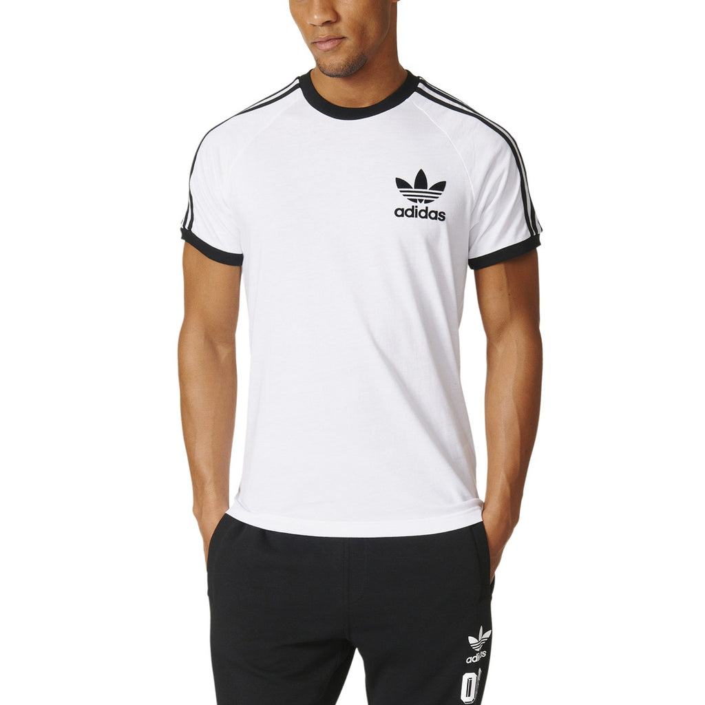 Adidas Originals White and Black California T Shirt