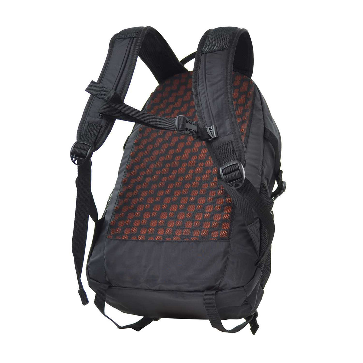 RunFlyte Hyp-Tec Unisex Hiking Backpack -Massaging-Comfortable- Black