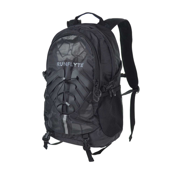 RunFlyte Hyp-Tec Unisex Hiking Backpack -Massaging-Comfortable- Black