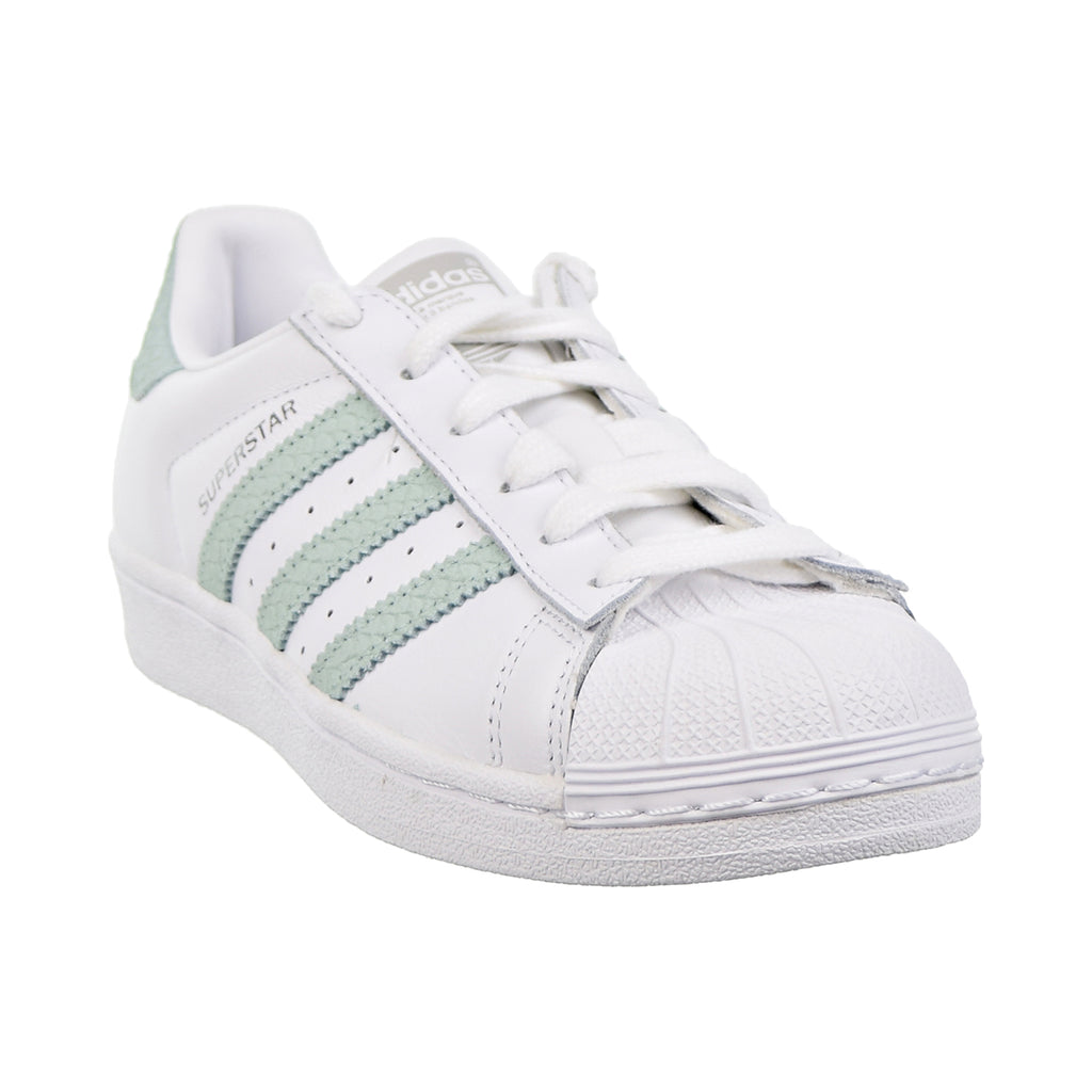 Superstar womens green and white Clearance