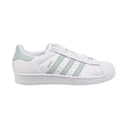 Footwear White/Ash Green/Silver Metallic