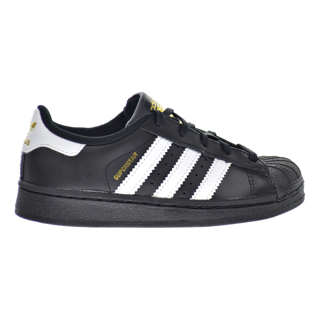 Adidas Superstar Foundation C Little Kid's Shoes Core Black/White/Black