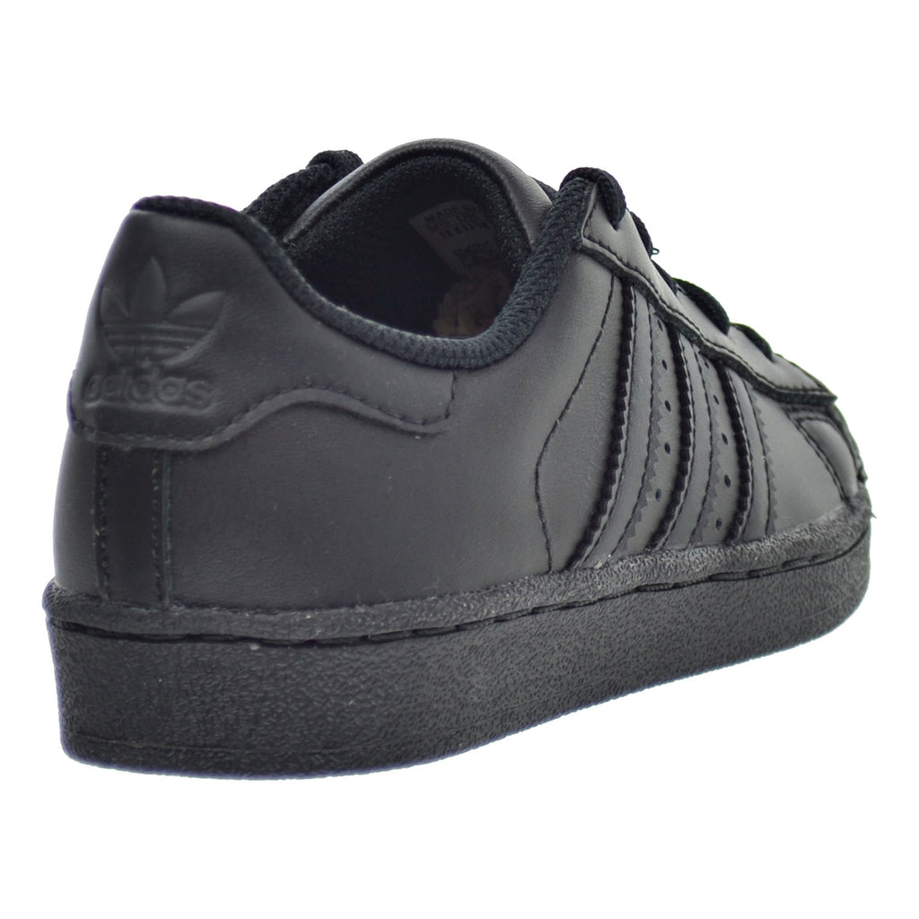 Adidas Superstar Foundation C Little Kid's Shoes Black Adidas Superstar Foundation C Little Kid's Shoes Black