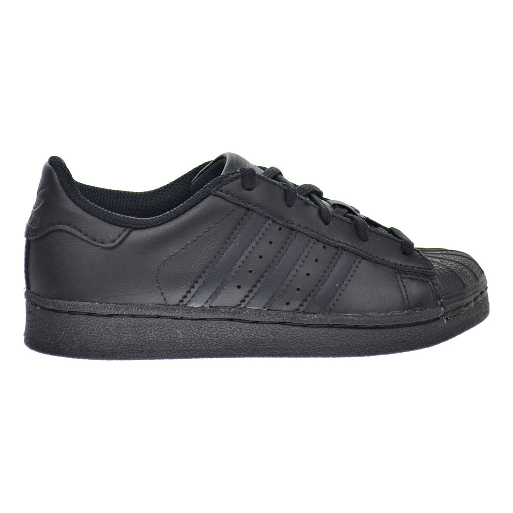 Adidas Superstar Foundation C Little Kid's Shoes Black Adidas Superstar Foundation C Little Kid's Shoes Black