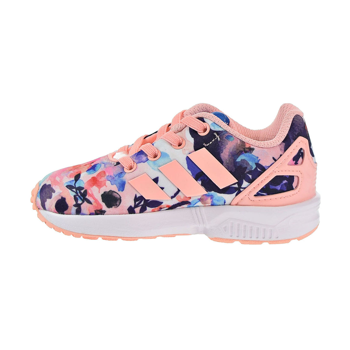 Adidas ZX Flux EL Toddler's Shoes Hazcor/White